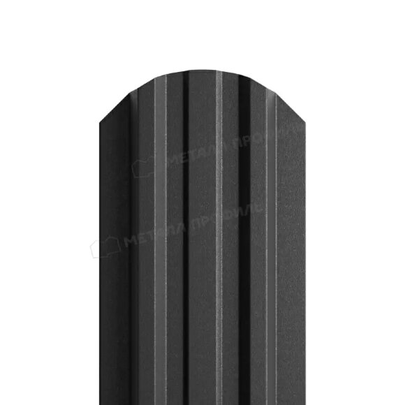 Штакетник металлический МЕТАЛЛ ПРОФИЛЬ LАNE-O 16,5х99 (VikingMP E-20-9005-0.5)