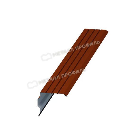 Планка торцевая 90х115х2000 (AGNETA-20-Copper\Copper-0.5)